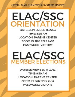 Flyer in English